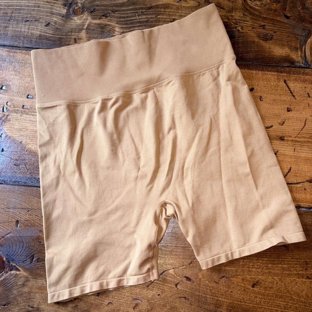 Victoria Secret Pink 2XL Copper Fall Color Athletic Bike Yoga Short Pants